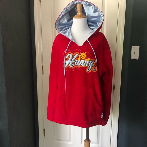 red disney hoodie